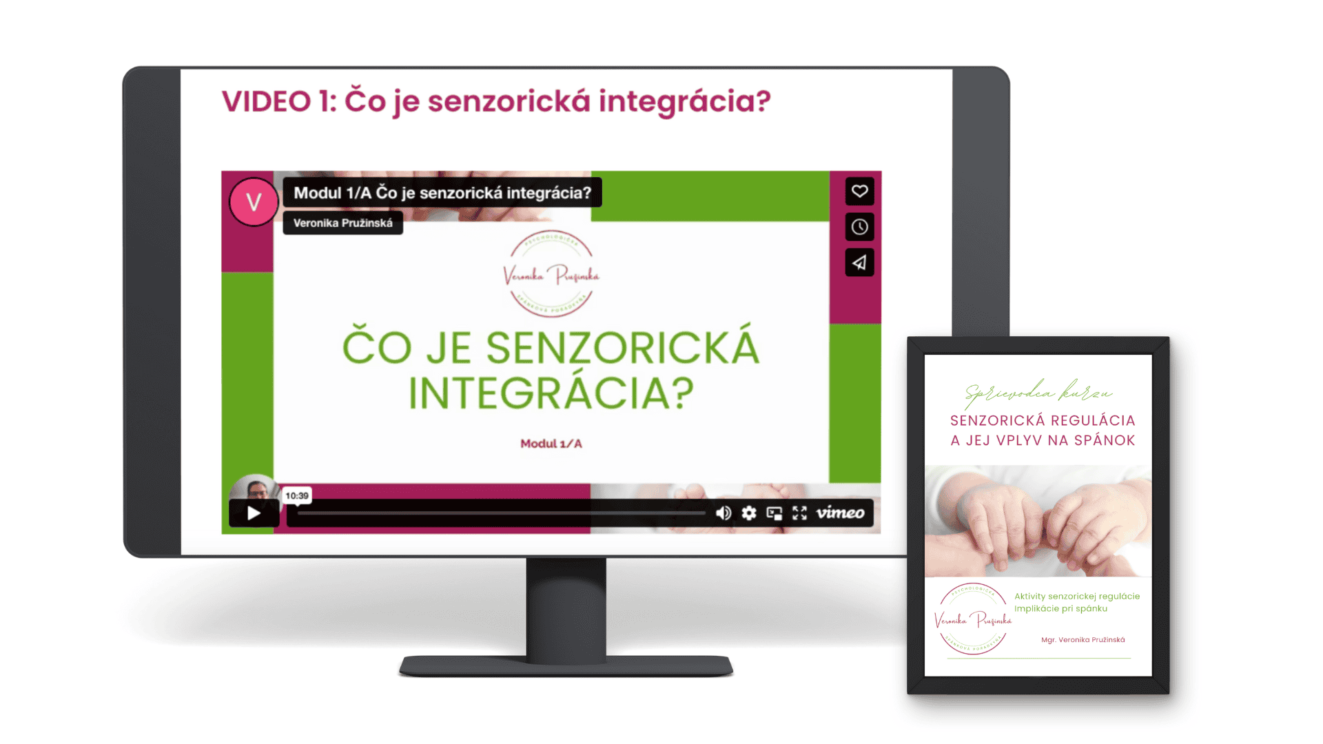 Mockup kurzu a bonusov